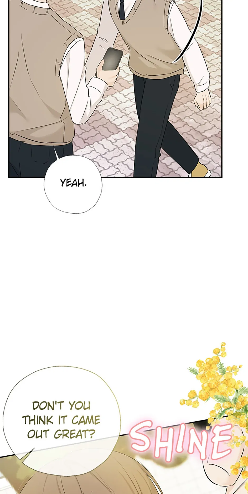 Read Overlooking Your Eyes chapter 35 image 8 on Lezhin