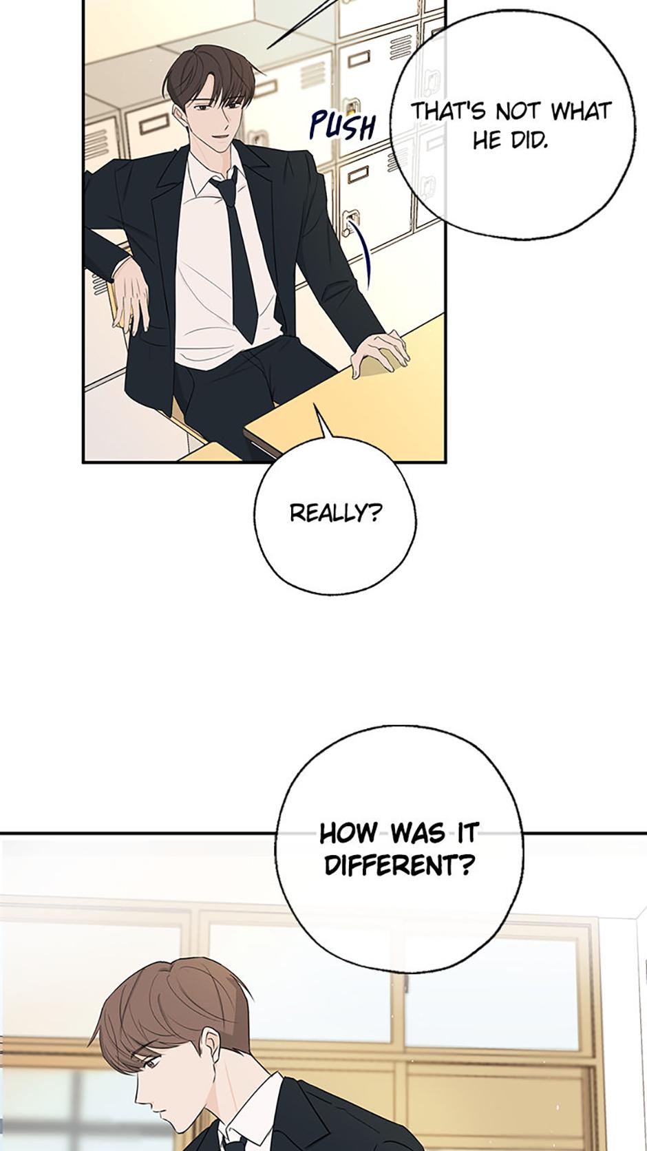 Read Overlooking Your Eyes chapter 4 image 8 on Lezhin