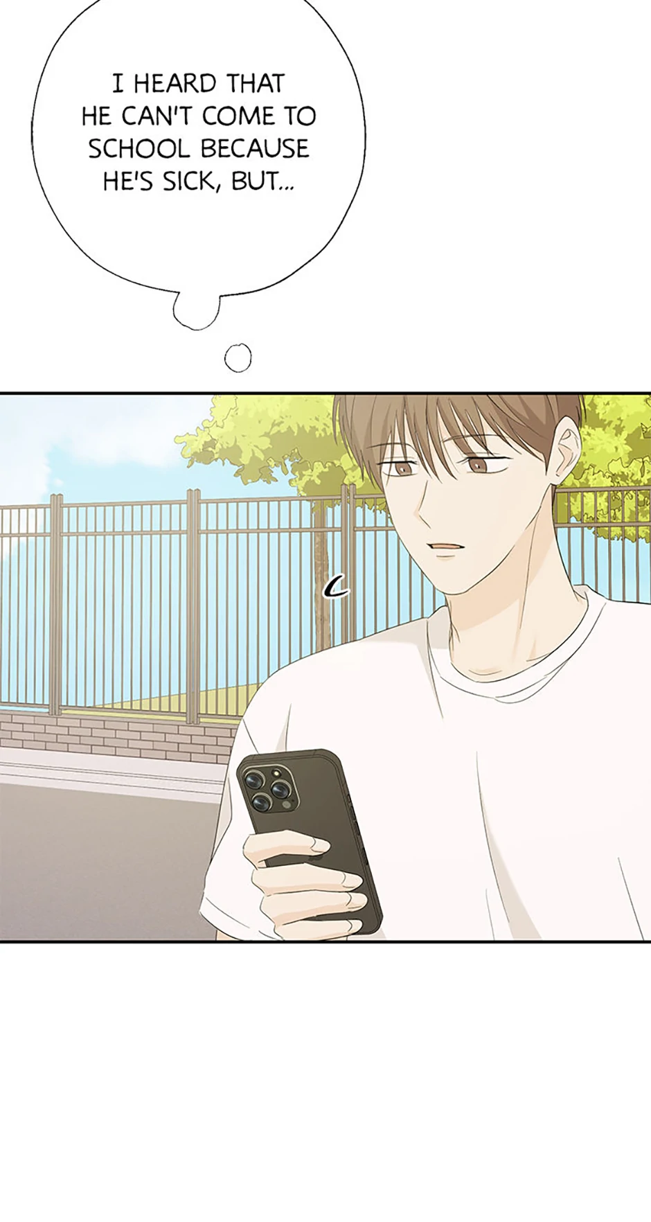 Read Overlooking Your Eyes chapter 45 image 13 on Lezhin