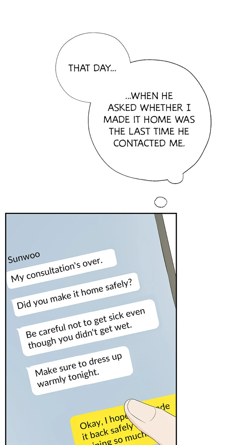 Read Overlooking Your Eyes chapter 45 image 14 on Lezhin
