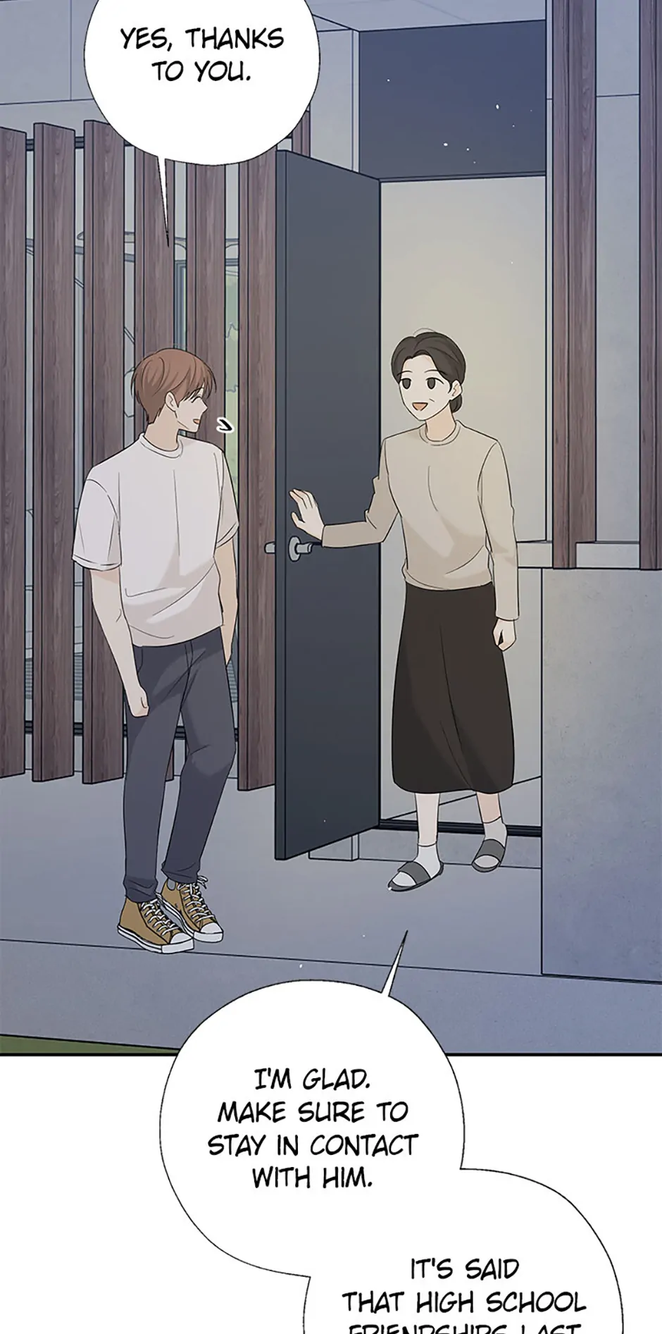 Read Overlooking Your Eyes chapter 46 image 46 on Lezhin