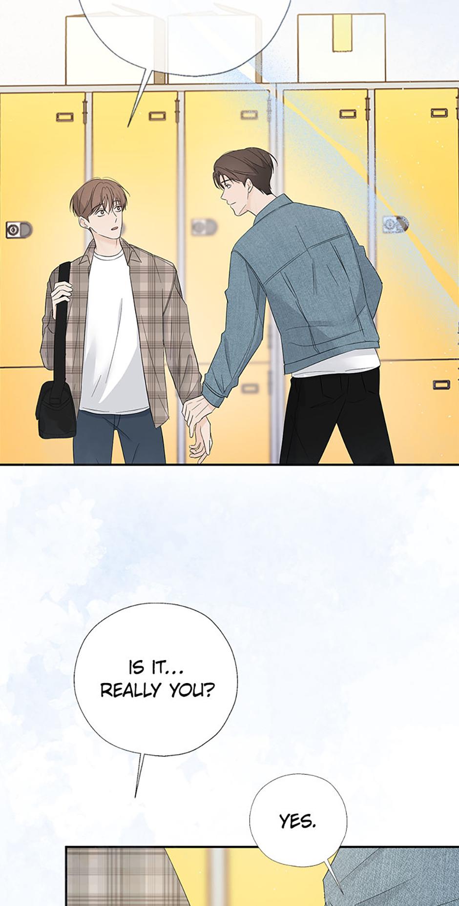 Read Overlooking Your Eyes chapter 49 image 3 on Lezhin