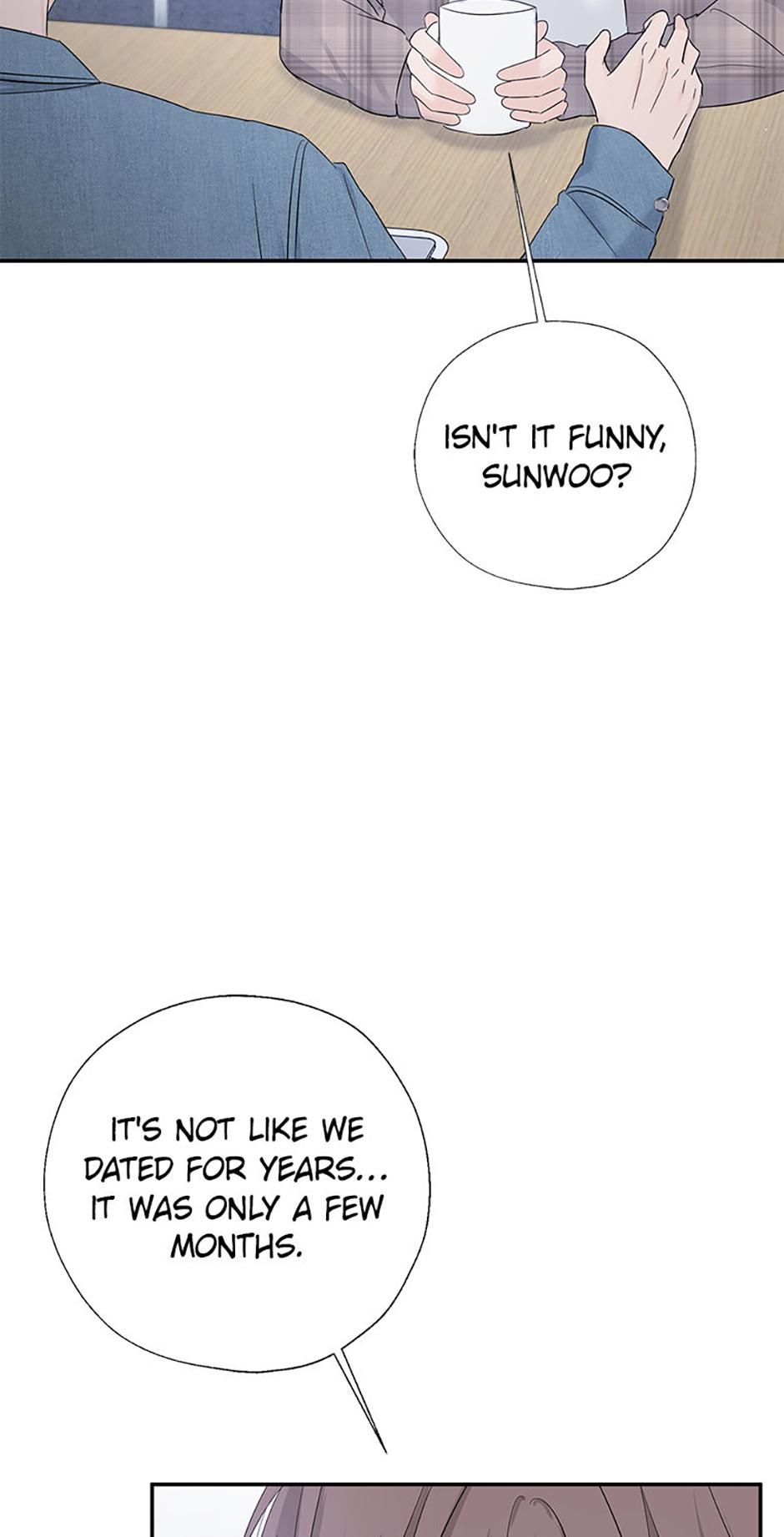 Read Overlooking Your Eyes chapter 50 image 14 on Lezhin