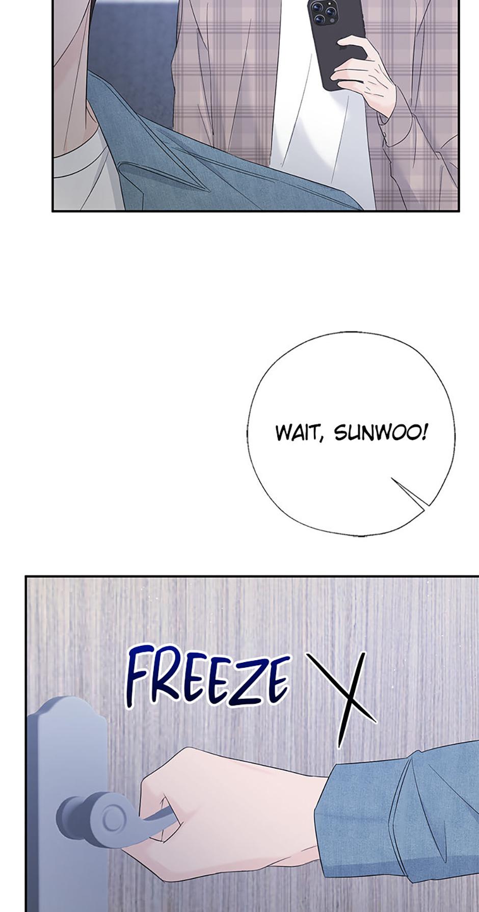 Read Overlooking Your Eyes chapter 50 image 40 on Lezhin