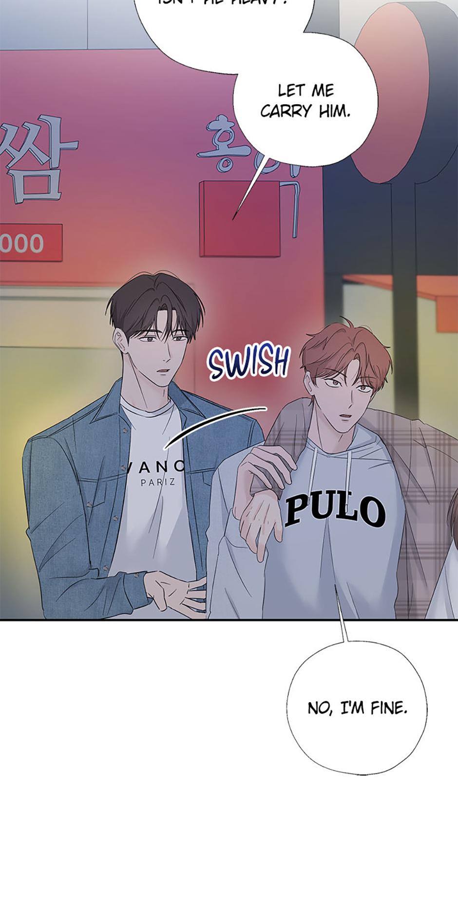 Read Overlooking Your Eyes chapter 51 image 20 on Lezhin