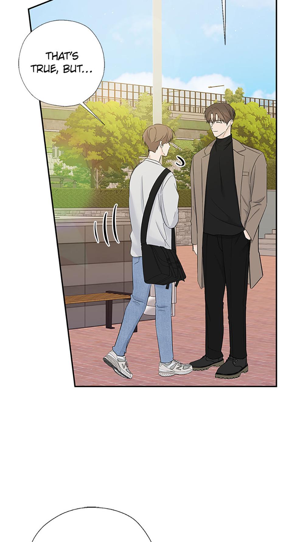 Read Overlooking Your Eyes chapter 52 image 1 on Lezhin