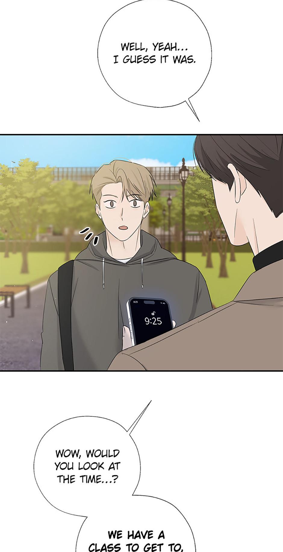 Read Overlooking Your Eyes chapter 52 image 24 on Lezhin