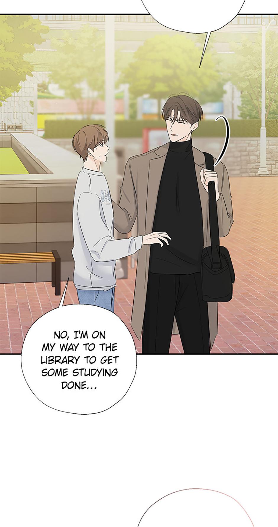 Read Overlooking Your Eyes chapter 52 image 3 on Lezhin