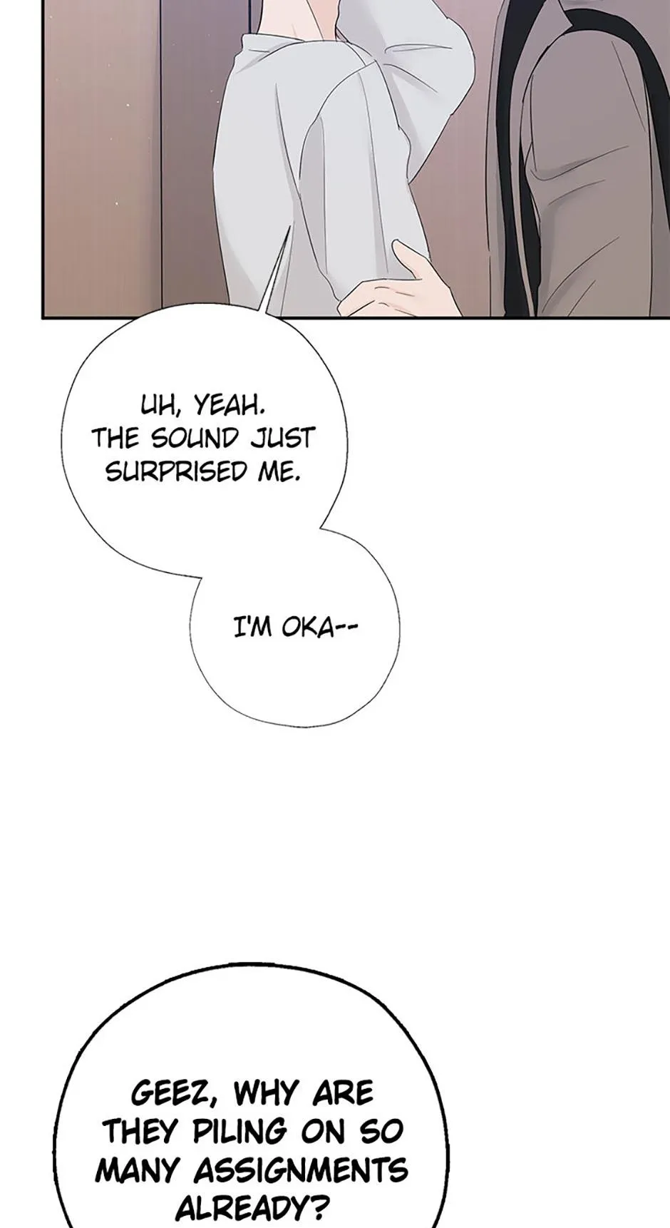 Read Overlooking Your Eyes chapter 53 image 5 on Lezhin