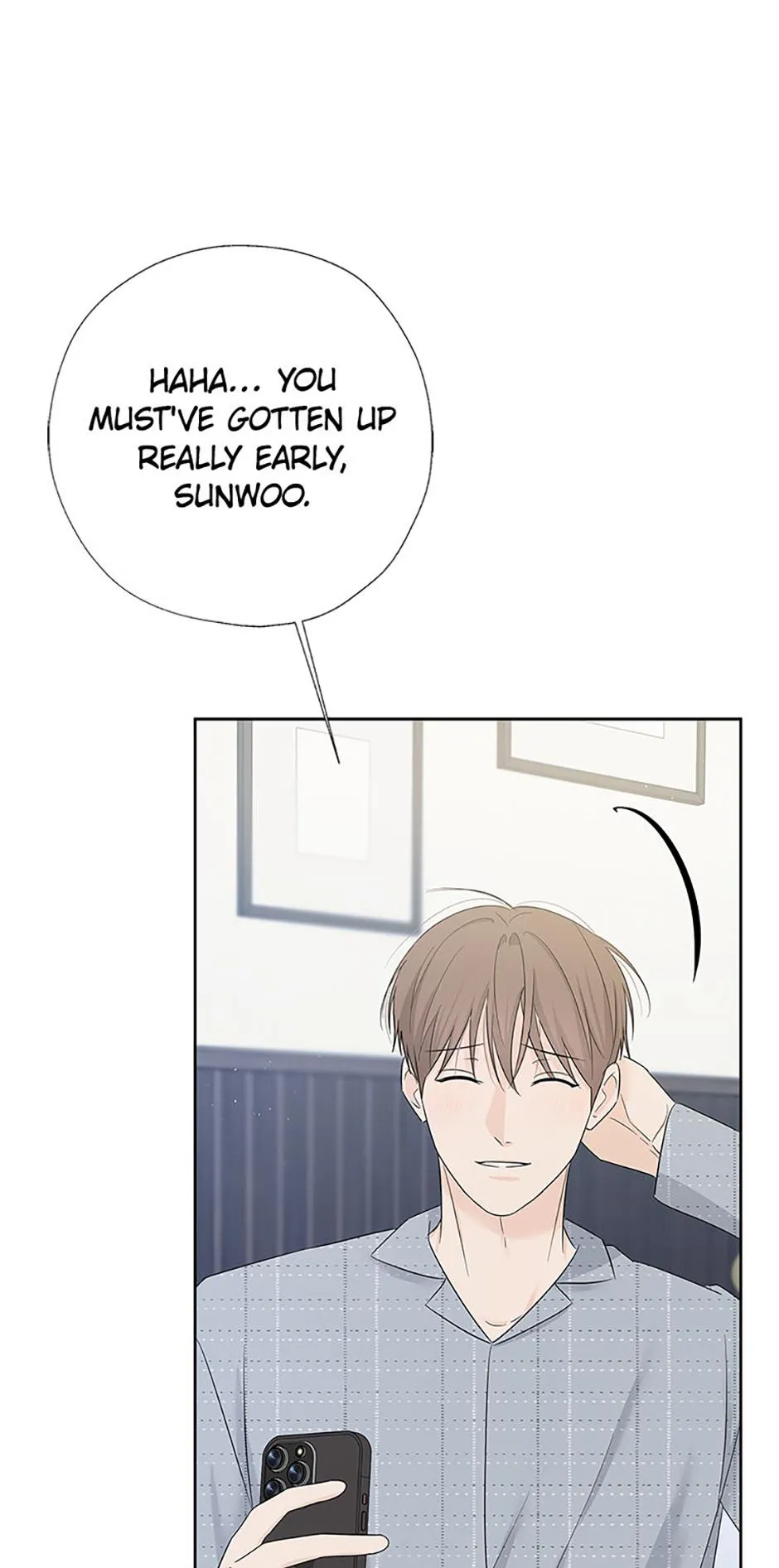 Read Overlooking Your Eyes chapter 55 image 14 on Lezhin