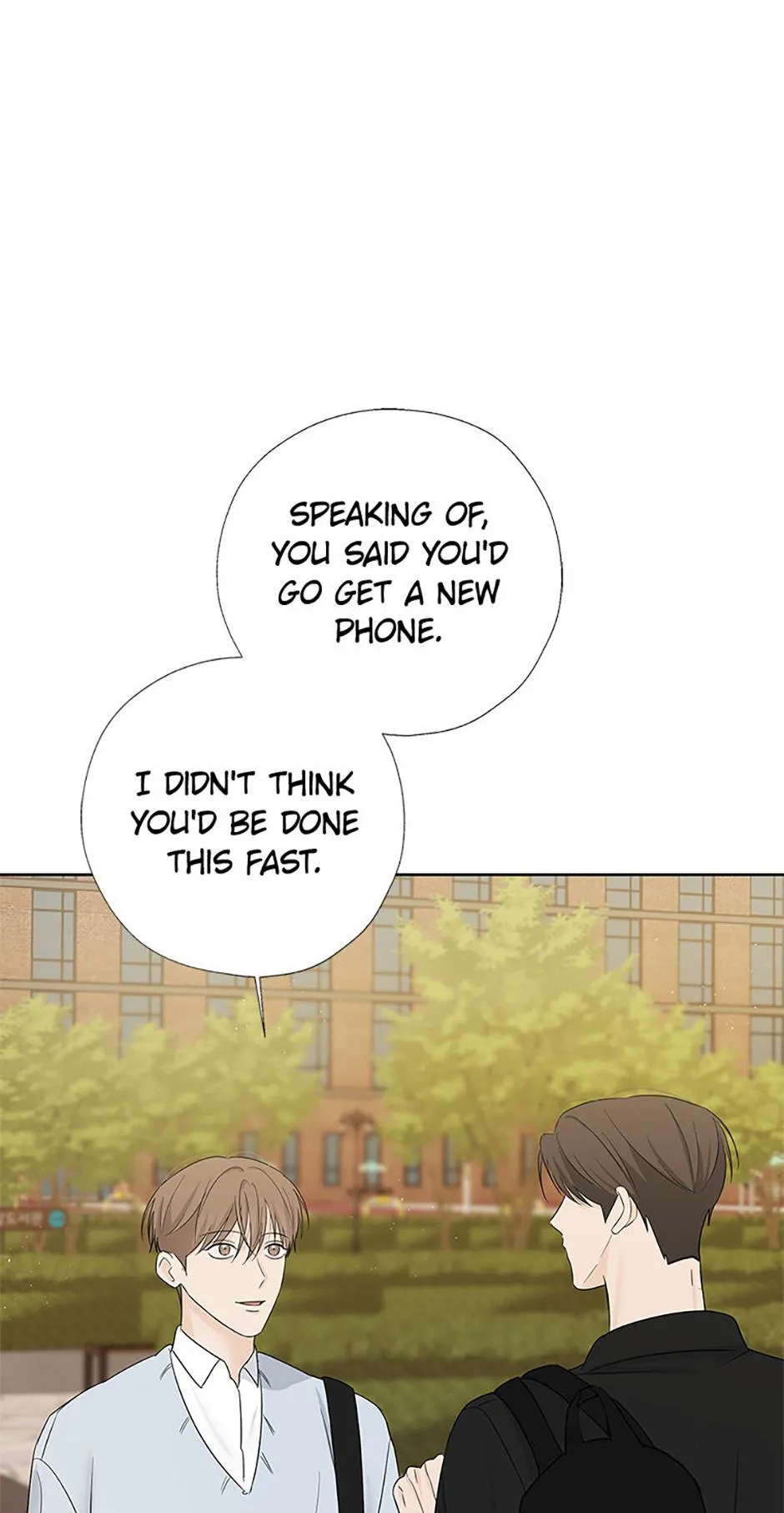 Read Overlooking Your Eyes chapter 55 image 48 on Lezhin