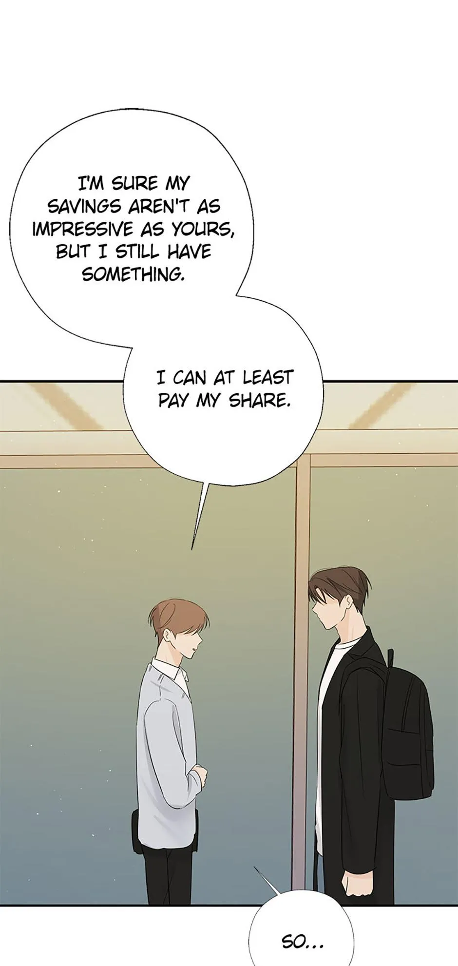 Read Overlooking Your Eyes chapter 56 image 27 on Lezhin