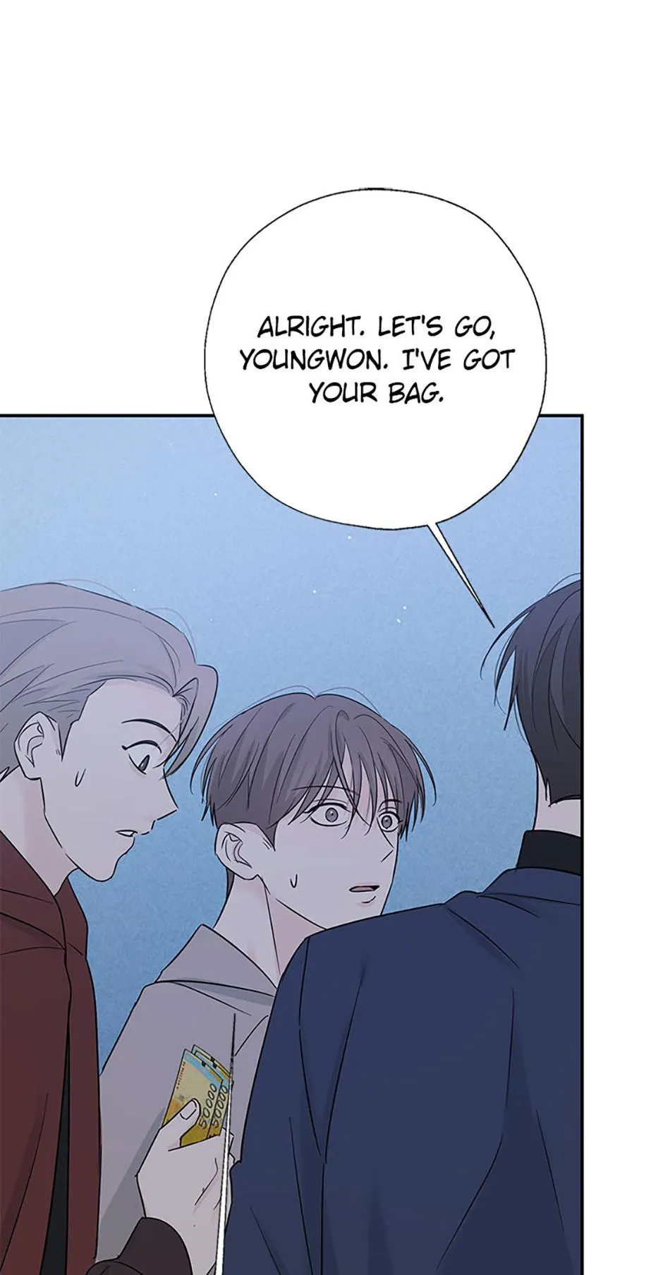 Read Overlooking Your Eyes chapter 57 image 50 on Lezhin