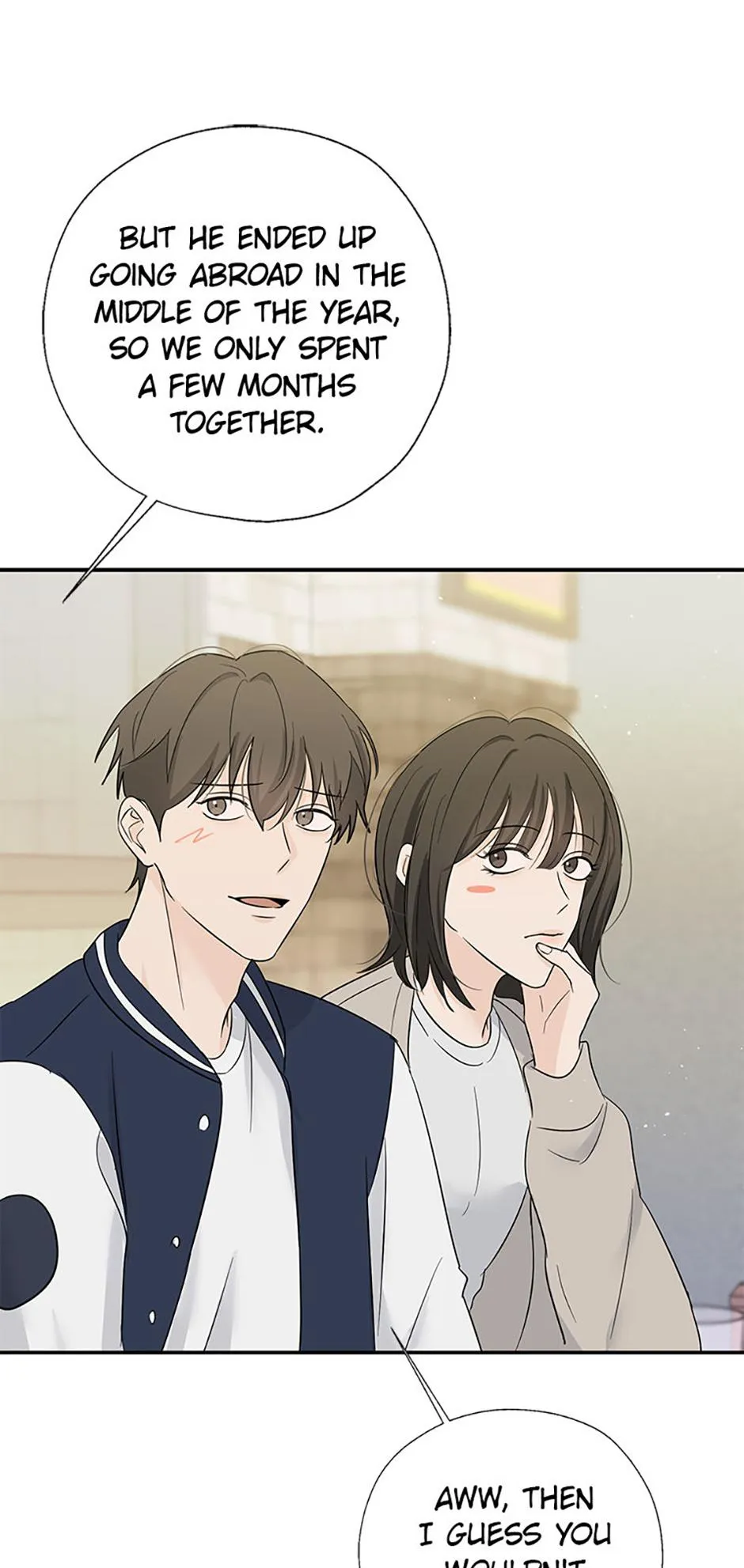 Read Overlooking Your Eyes chapter 57 image 8 on Lezhin
