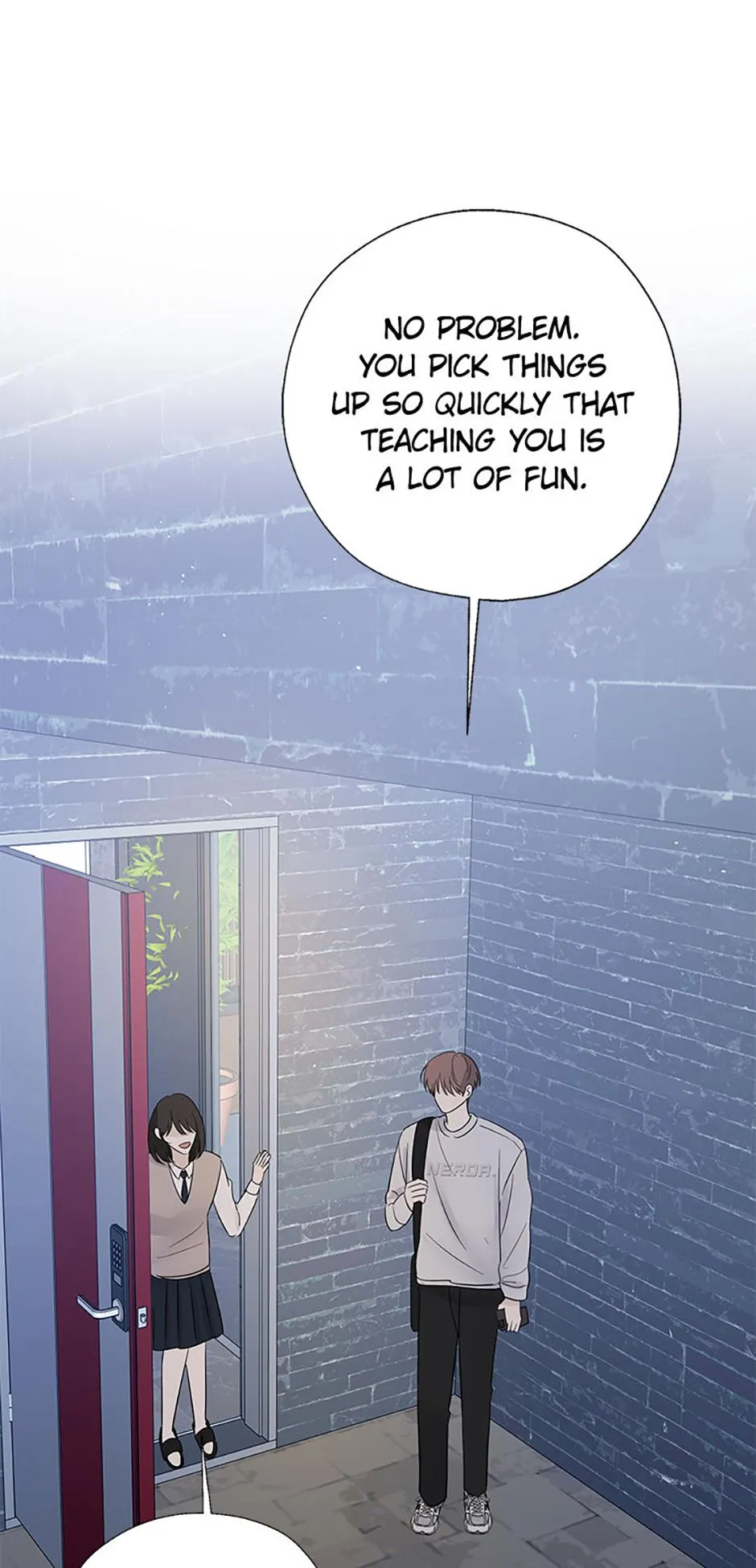 Read Overlooking Your Eyes chapter 58 image 62 on Lezhin