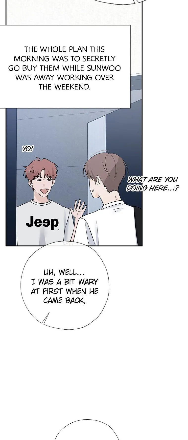 Read Overlooking Your Eyes chapter 62 image 46 on Lezhin