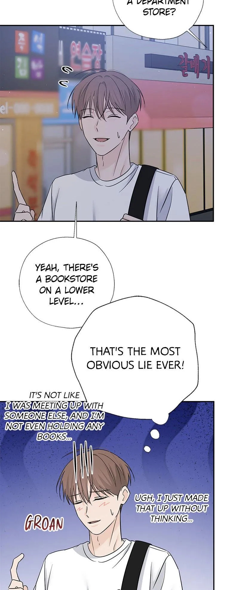 Read Overlooking Your Eyes chapter 63 image 2 on Lezhin