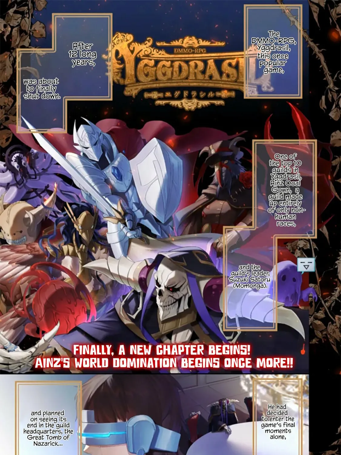 Read Overlord New World chapter 1.1 image 1 on Lezhin