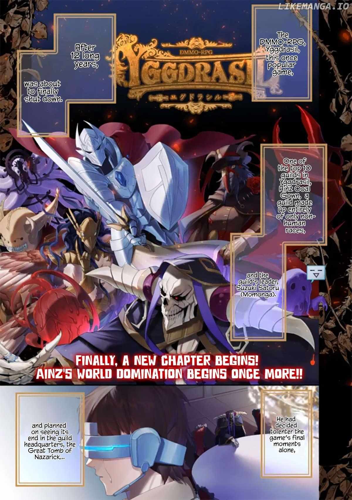Read Overlord New World chapter 1 image 2 on Lezhin