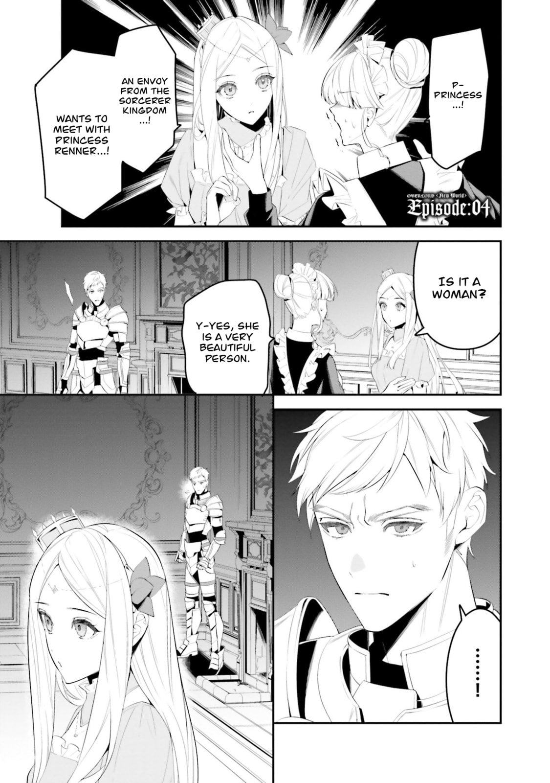 Read Overlord New World chapter 4 image 1 on Lezhin