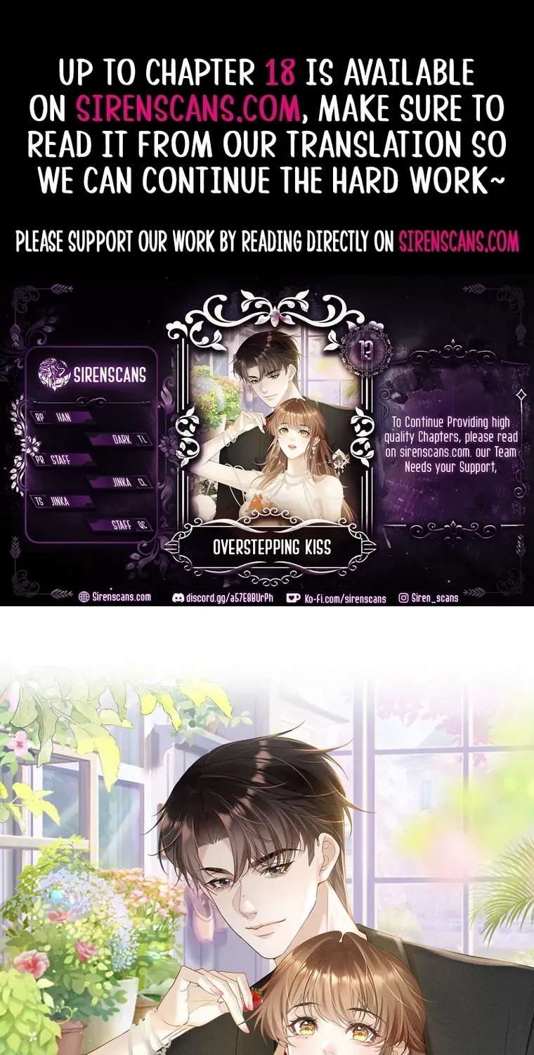 Read Overstepping Kiss chapter 13 image 1 on Lezhin