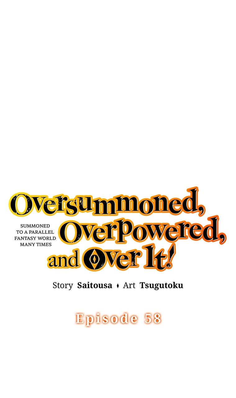 Oversummoned, Overpowered, and Over It! (Tsugutoku) Chapter 58 page 9 - 
