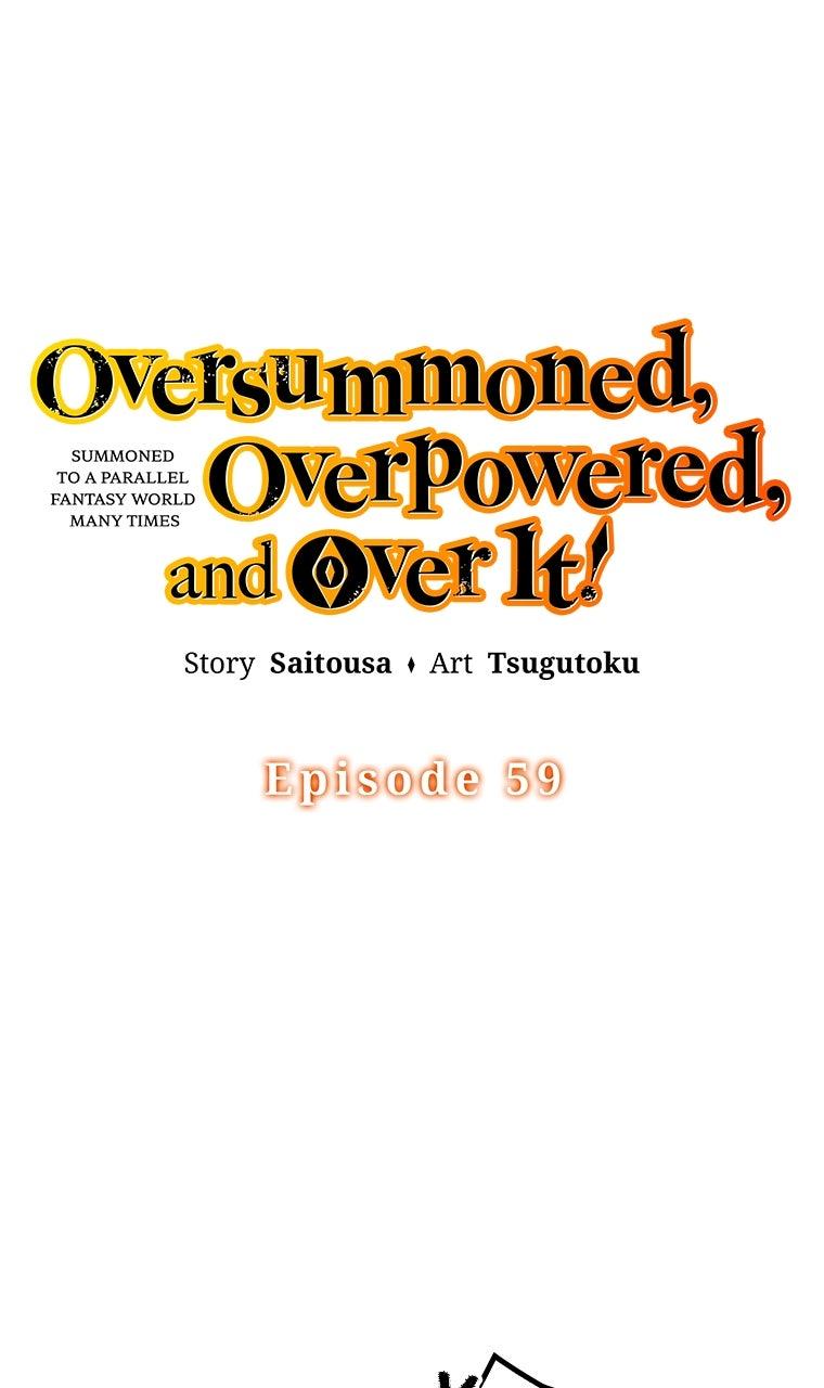 Oversummoned, Overpowered, and Over It! (Tsugutoku) Chapter 59 page 3 - 