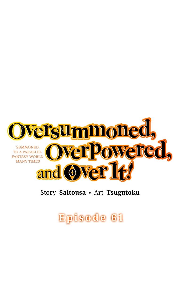 Oversummoned, Overpowered, and Over It! (Tsugutoku) Chapter 61 page 4 - 