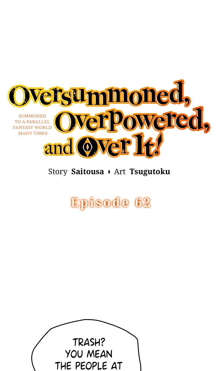 Oversummoned, Overpowered, and Over It! (Tsugutoku) Chapter 62 page 4 - 