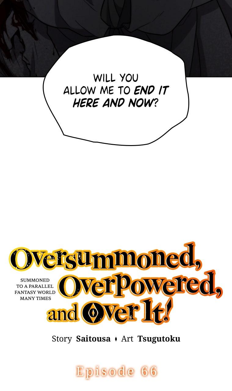 Oversummoned, Overpowered, and Over It! (Tsugutoku) Chapter 66 page 4 - 