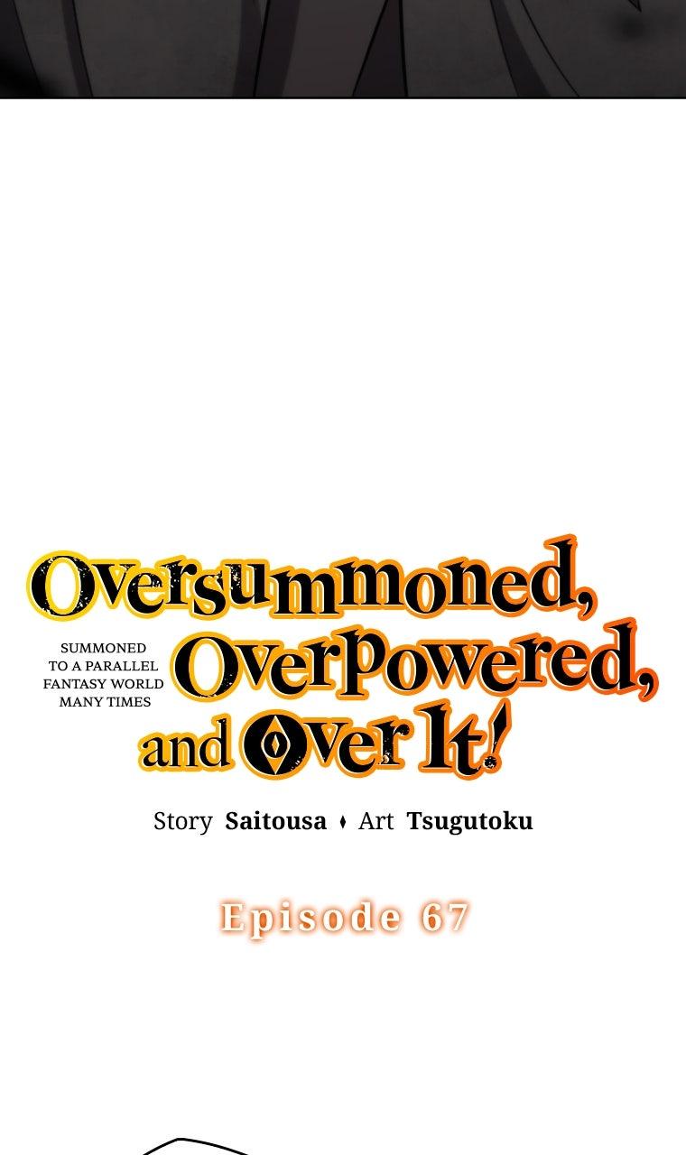 Oversummoned, Overpowered, and Over It! (Tsugutoku) Chapter 67 page 4 - 