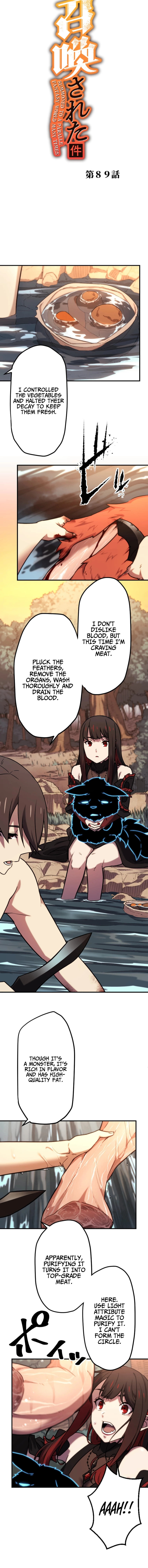 Oversummoned, Overpowered, and Over It! Chapter 89 page 2 - 