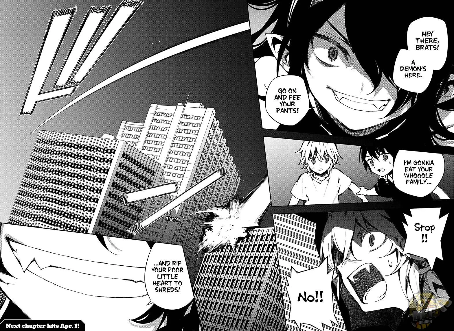 Read Owari no Seraph chapter 100 image 36 on Lezhin