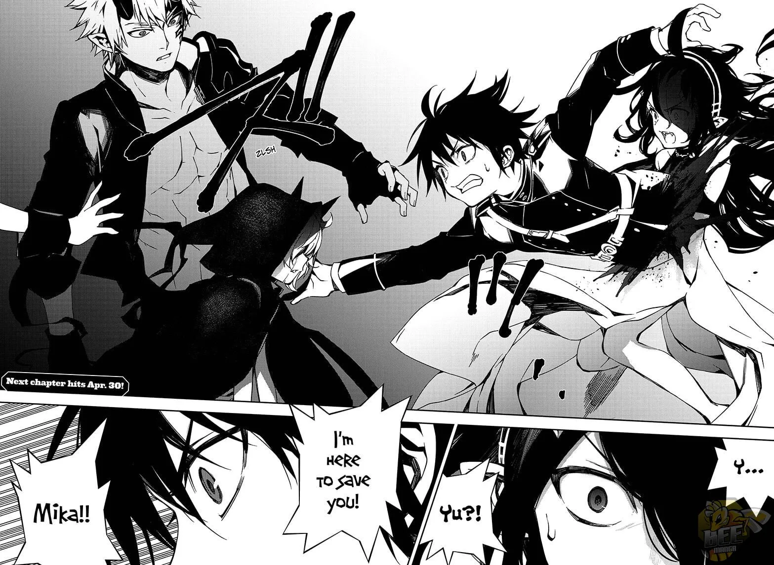 Read Owari no Seraph chapter 101 image 36 on Lezhin