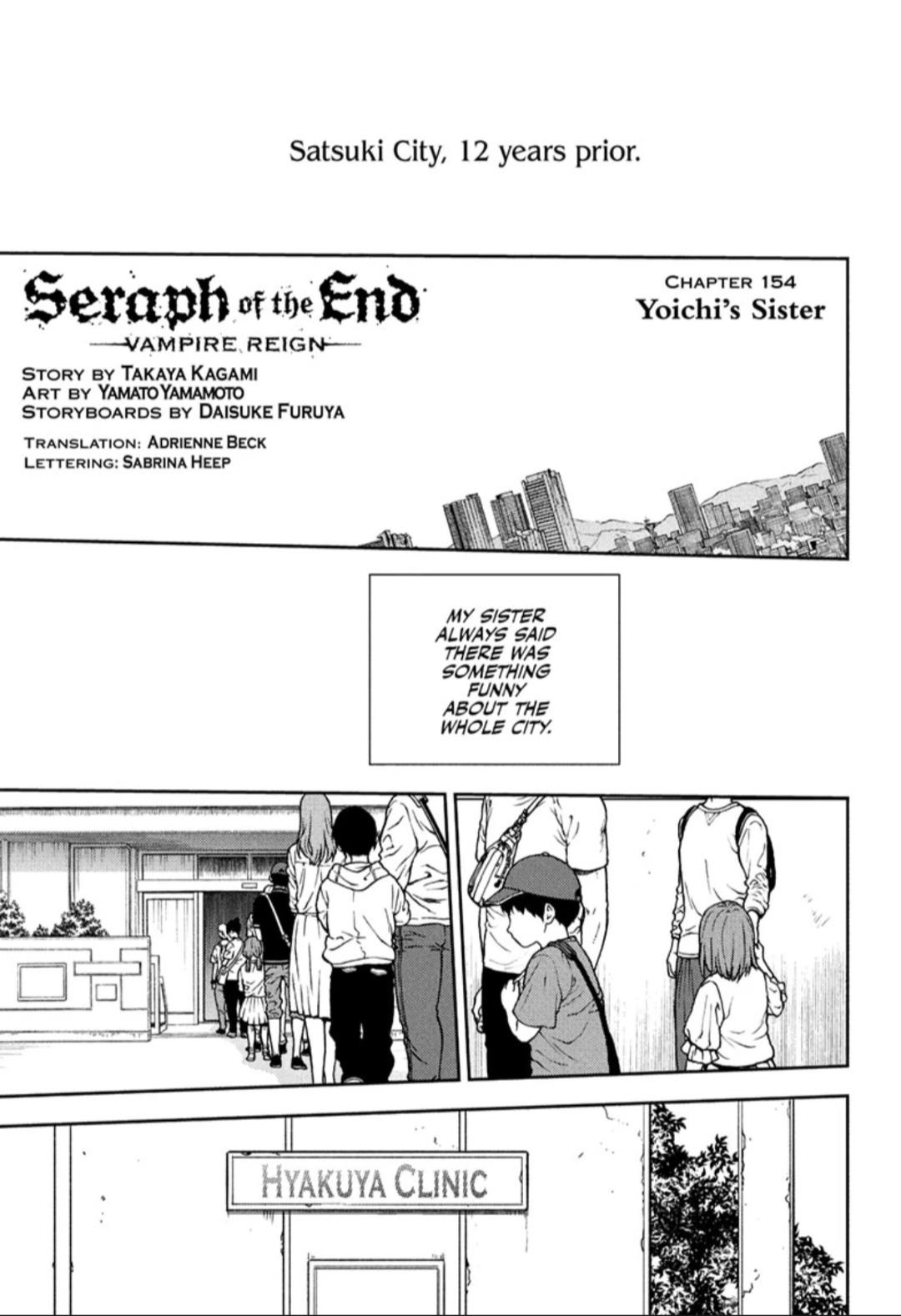 Read Owari no Seraph chapter 154 image 1 on Lezhin