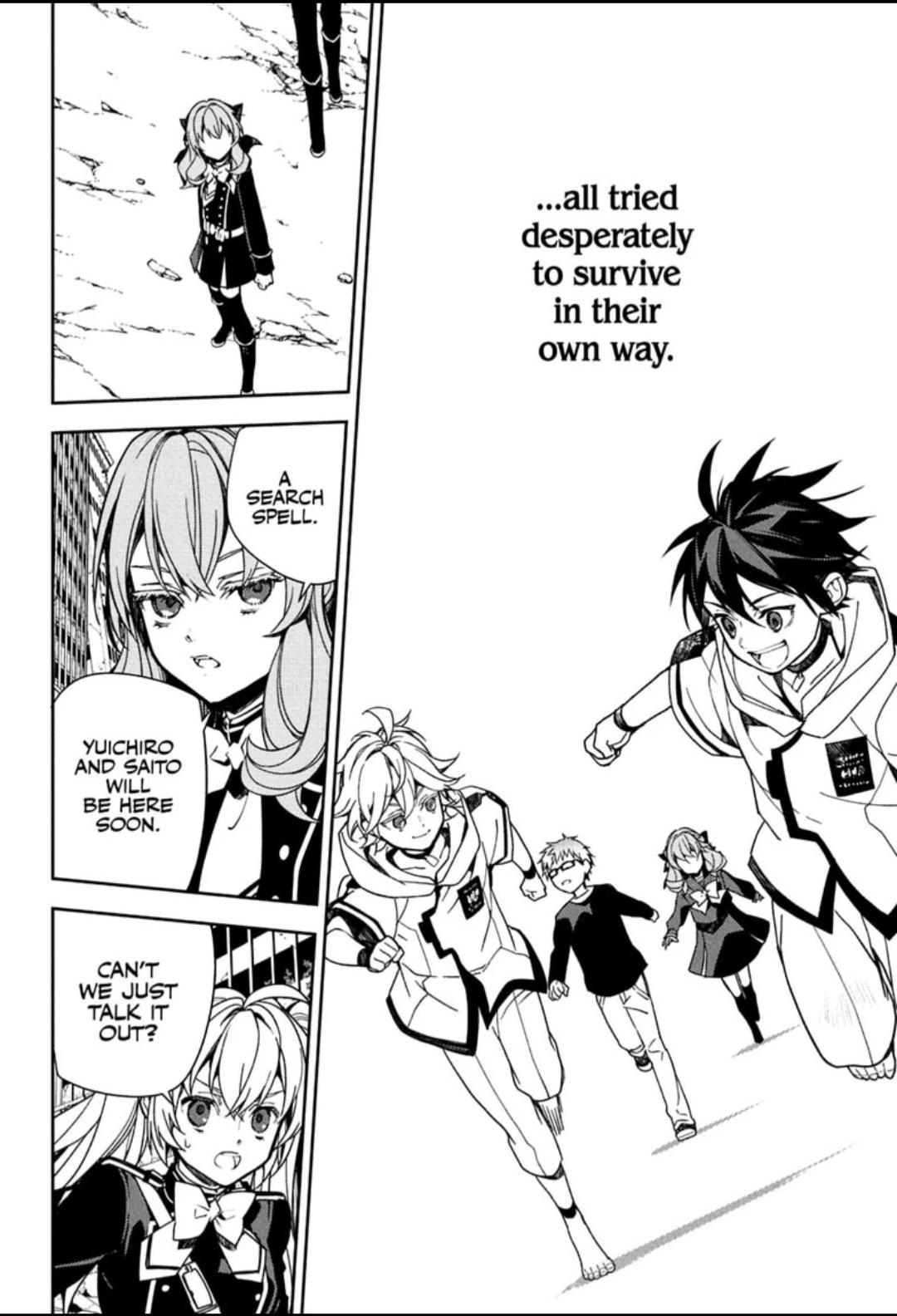Read Owari no Seraph chapter 156 image 3 on Lezhin