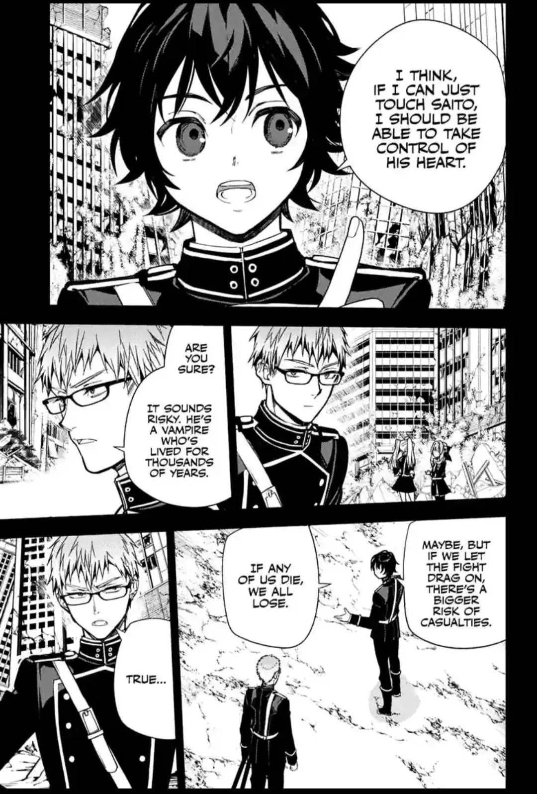 Read Owari no Seraph chapter 158 image 16 on Lezhin