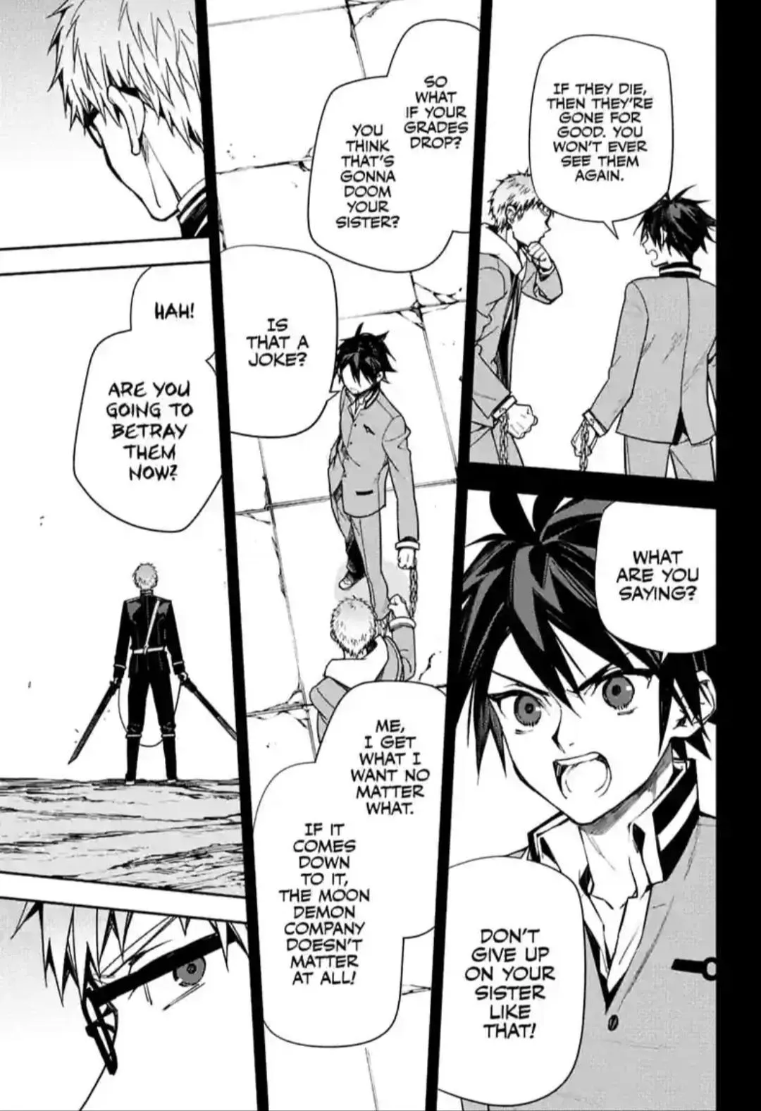 Read Owari no Seraph chapter 158 image 18 on Lezhin