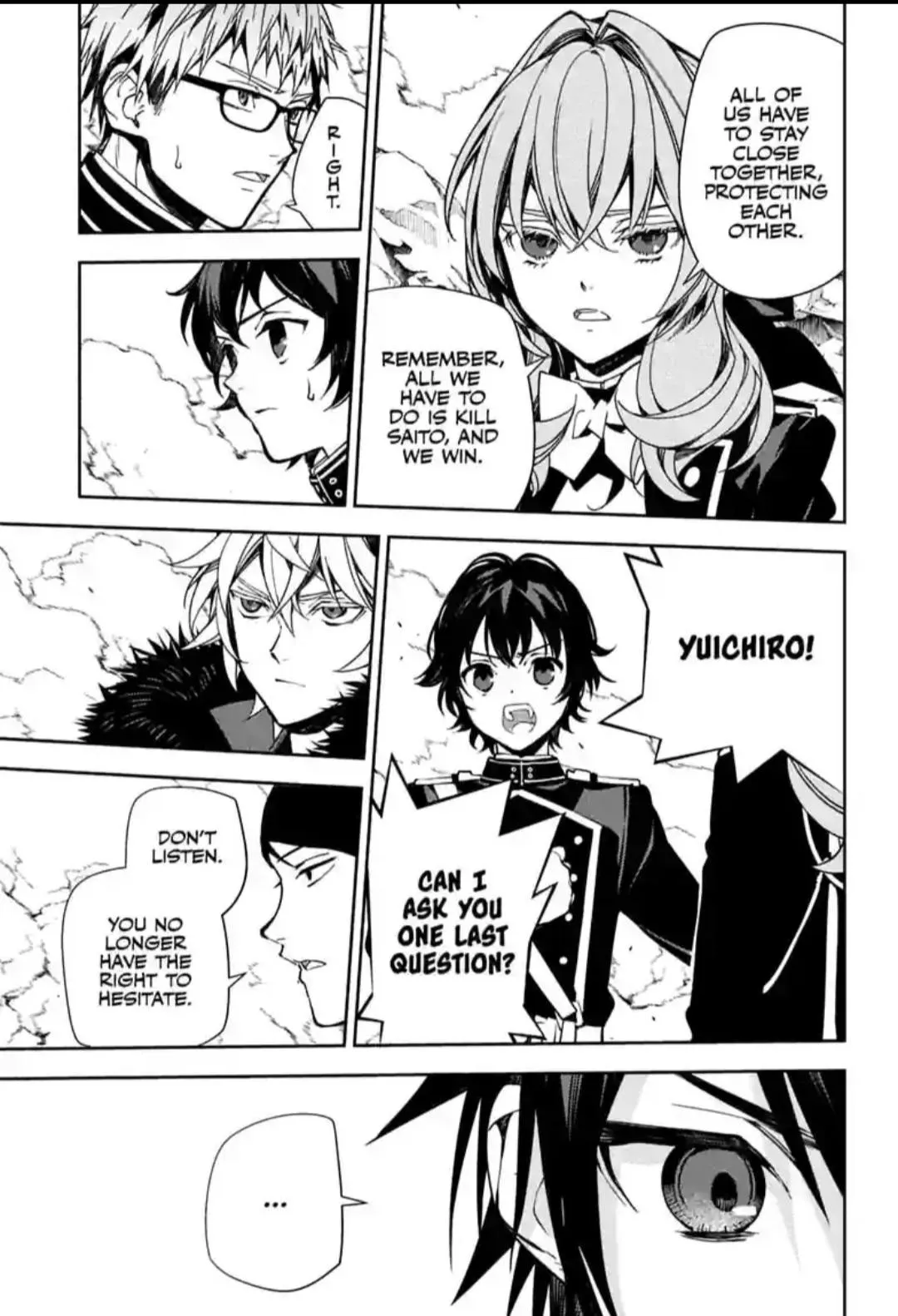 Read Owari no Seraph chapter 158 image 4 on Lezhin