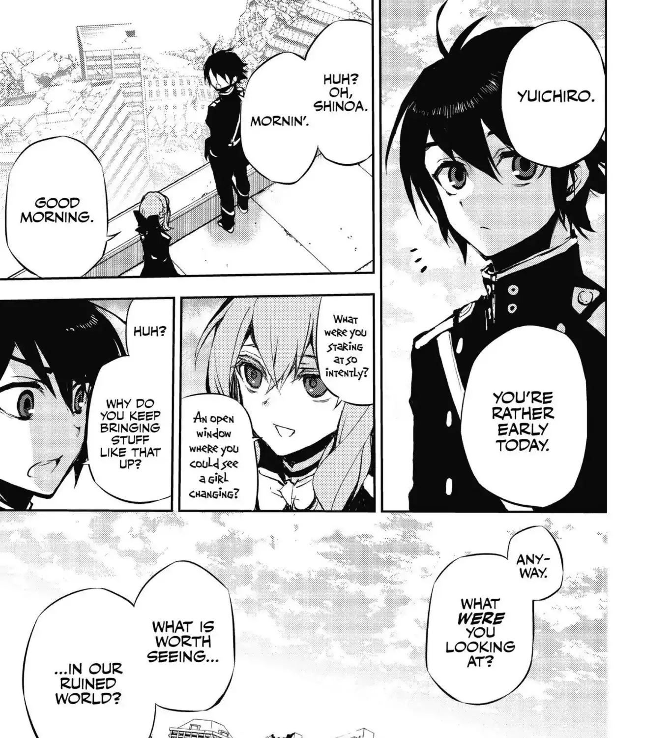 Read Owari no Seraph chapter 18 image 8 on Lezhin