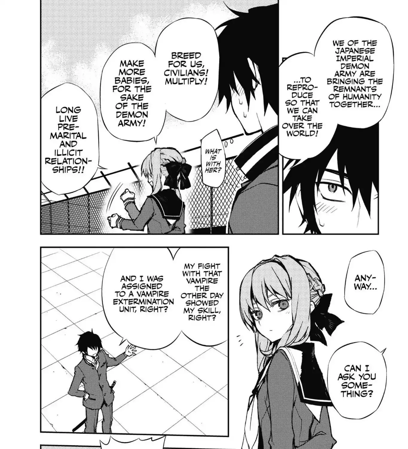 Read Owari no Seraph chapter 3 image 12 on Lezhin