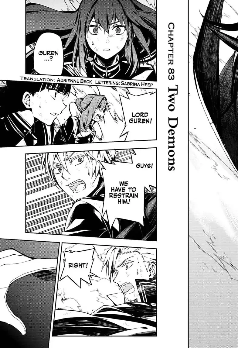 Read Owari no Seraph chapter 83 image 2 on Lezhin