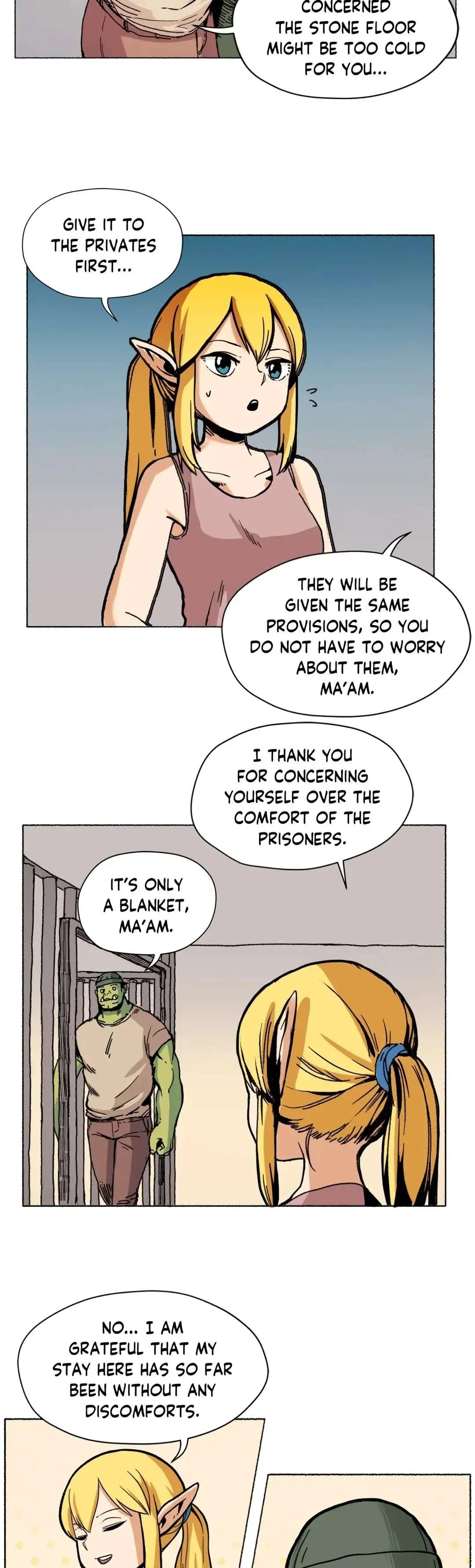Pampered Prisoners: Elves Among Orcs Chapter 1 page 13 - 