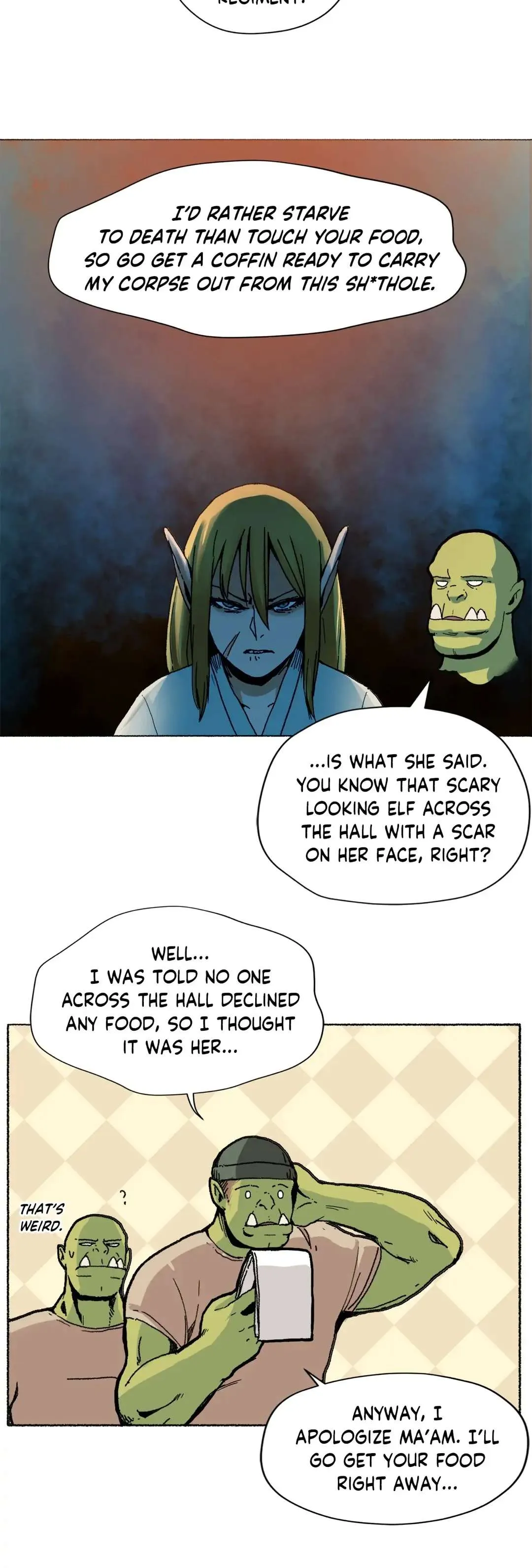 Pampered Prisoners: Elves Among Orcs Chapter 1 page 6 - 