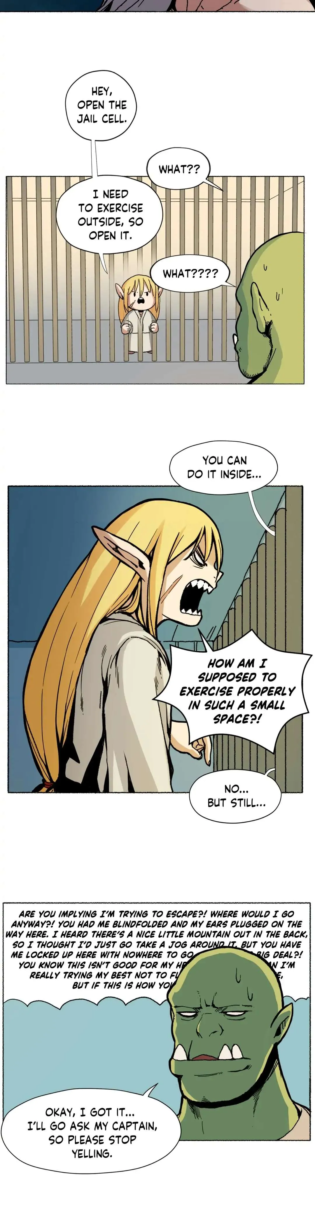 Pampered Prisoners: Elves Among Orcs Chapter 1 page 10 - 