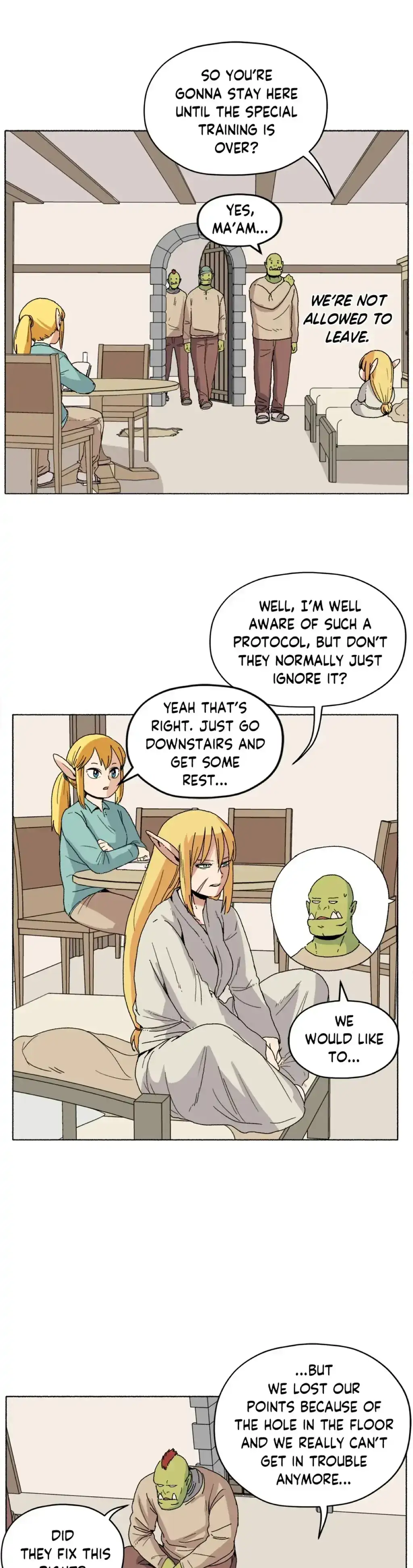 Pampered Prisoners: Elves Among Orcs Chapter 10 page 21 - 
