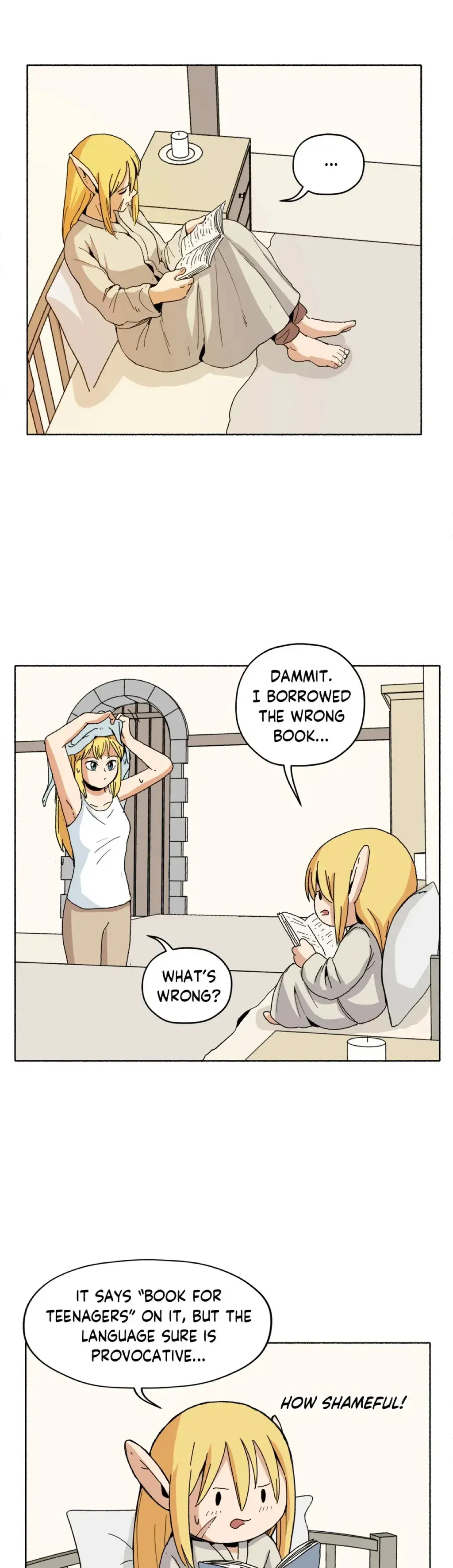 Pampered Prisoners: Elves Among Orcs Chapter 11 page 14 - 