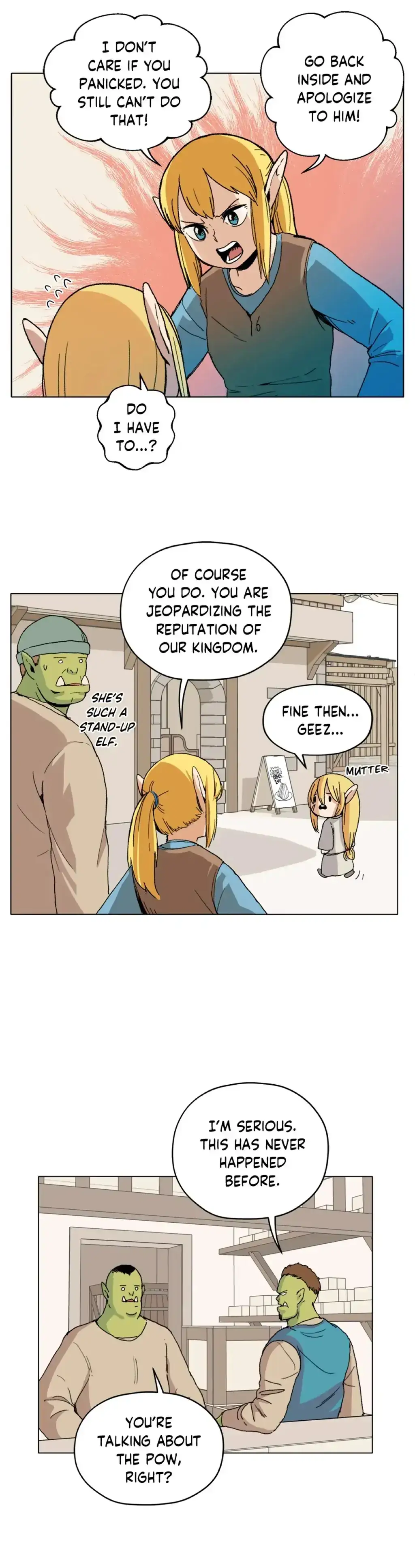 Pampered Prisoners: Elves Among Orcs Chapter 11 page 6 - 