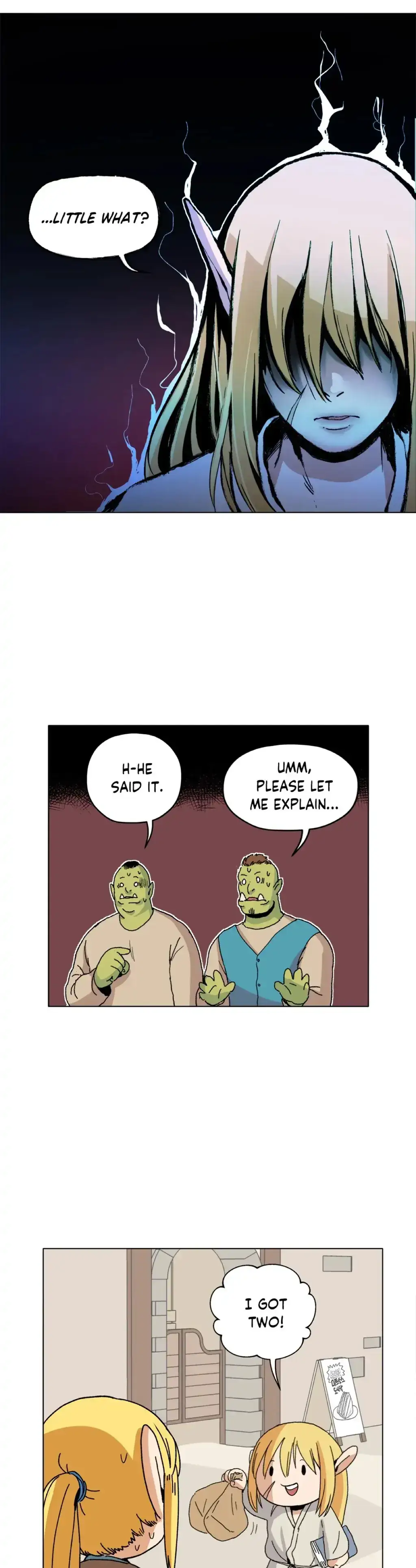 Pampered Prisoners: Elves Among Orcs Chapter 11 page 8 - 
