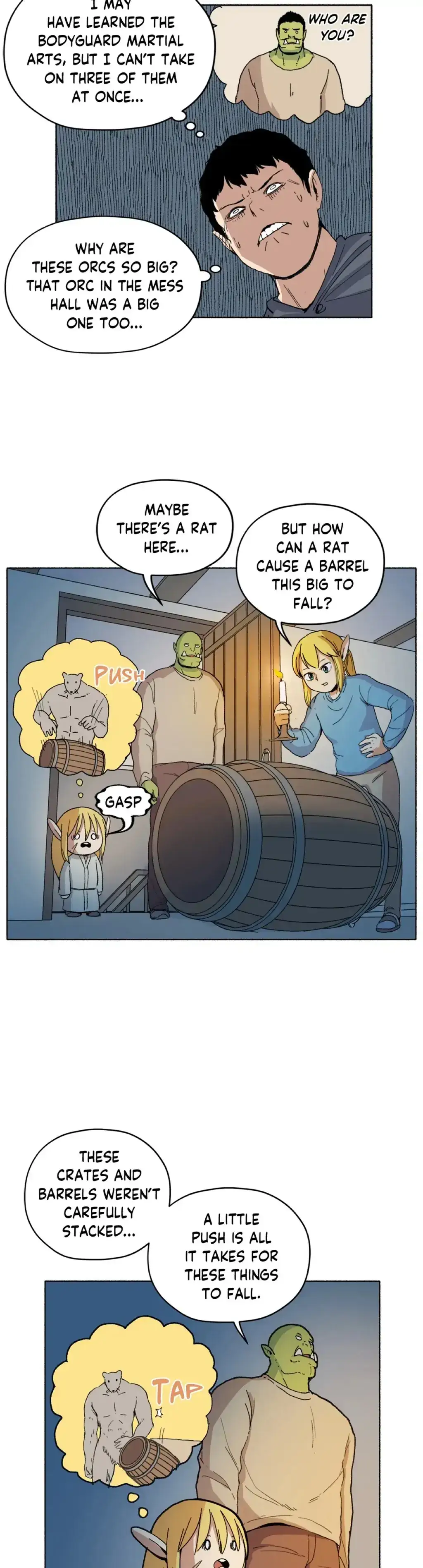 Pampered Prisoners: Elves Among Orcs Chapter 12 page 14 - 